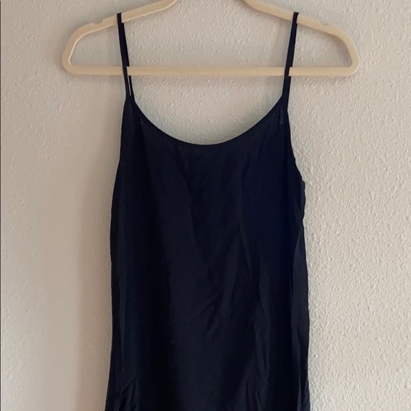 LACAUSA Black Mini Slip Dress Anthropologie - NWT - Picture 6 of 10
